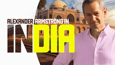 Alexander Armstrong in India