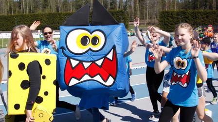 Hajbo på Stafettkarnevalen 2018