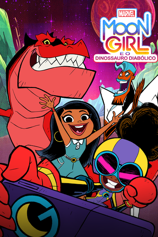 Marvel Moon Girl e o Dinossauro Diabólico