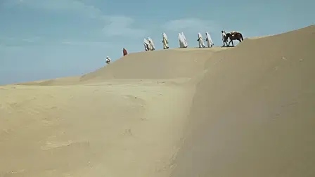 Le Soleil blanc du désert