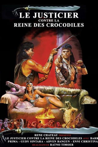 Le justicier contre la reine des crocodiles