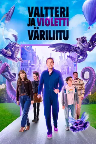 Valtteri ja violetti väriliitu