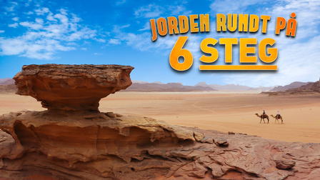 Jorden runt på 6 steg