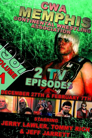CWA Memphis Wrestling 2 Complete TV Episodes 1987 Vol 1