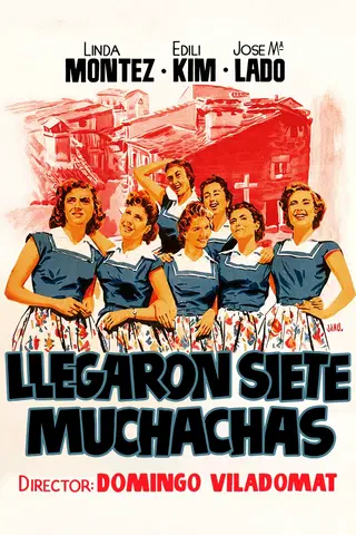 Llegaron siete muchachas