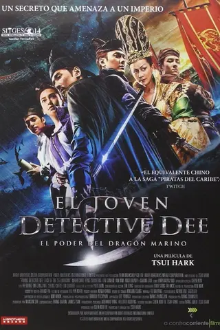 El joven detective Dee: el poder del dragón marino