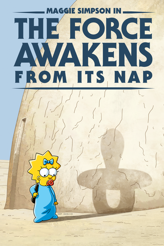 Maggie Simpson in “The Force Awakens from its Nap”