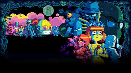 Rick + Morty in the Eternal Nightmare Machine