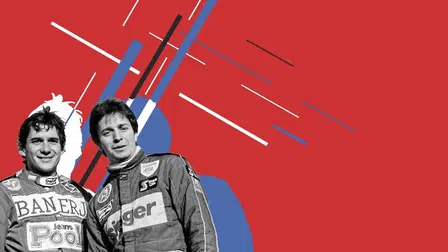 Senna vs Brundle