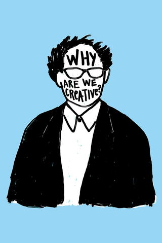Why Are We Creative? The Centipede's Dilemma