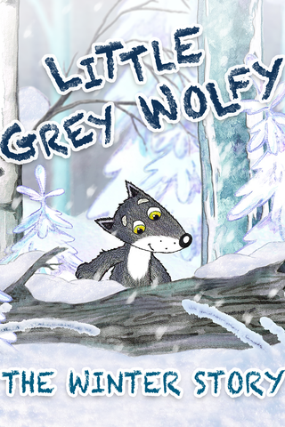 Little Grey Wolfy. The Winter Story
