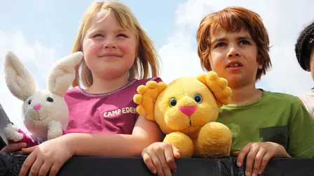 Karsten og Petra på safari