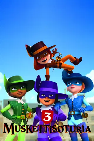3 muskettisoturia