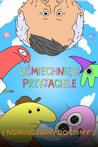 Uśmiechnięci przyjaciele