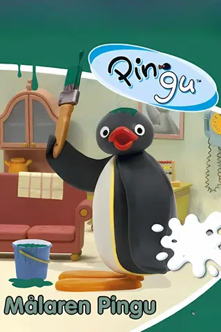Pingu - Målaren Pingu