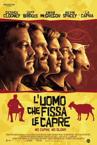 L'uomo che fissa le capre
