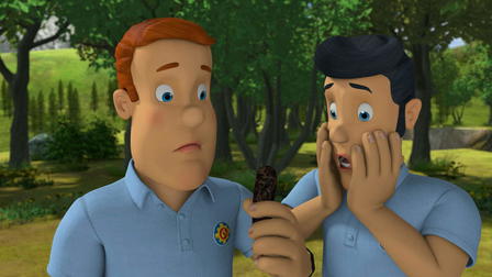 Brannmann Sam - Besøk fra verdensrommet