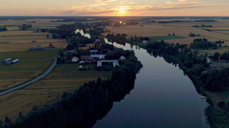 Kyrönjoki, pohjalaismaiseman valtasuoni