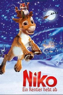 Niko, ein Rentier hebt ab
