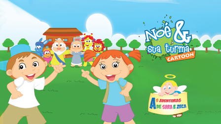 Noé e sua Turma Cartoon - As Aventuras de Sara e Zeca