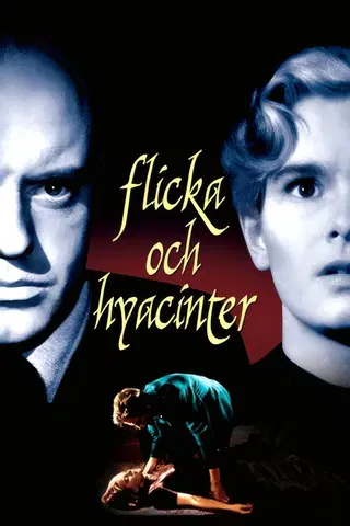 Flicka och hyacinter