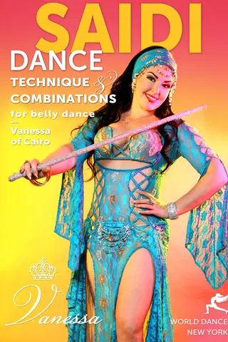 Danza Saidi - Técnica y Combinaciones para Danza del Vientre con Vanessa de El Cairo