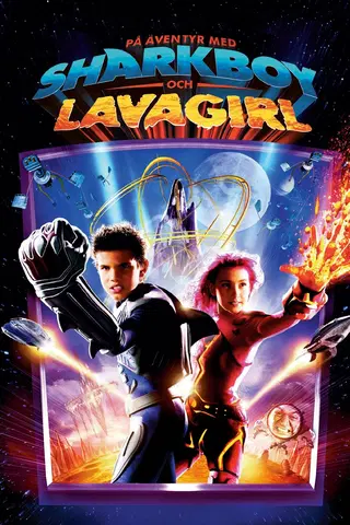 På Äventyr Med Sharkboy Och Lavagirl