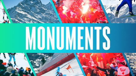 Monumente des Wintersports