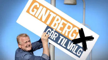 Gintberg går til valg