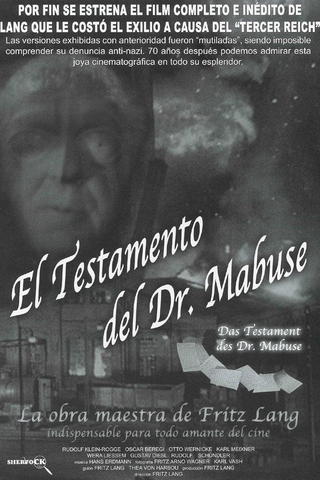 El testamento del Dr. Mabuse