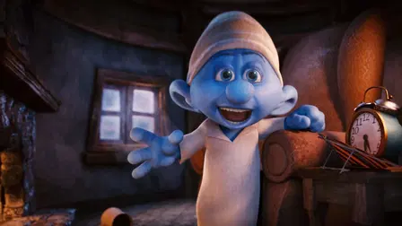 Fira jul med smurfarna!