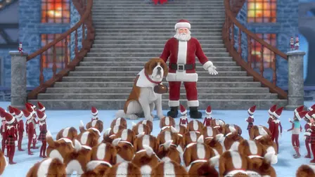 Elf Pets: Santa's St. Bernards Save Christmas