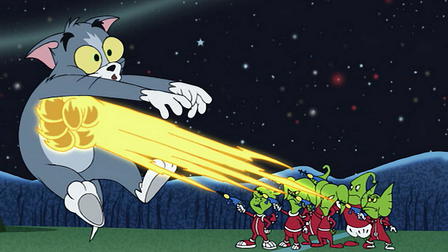 Tom og Jerry tar av til Mars