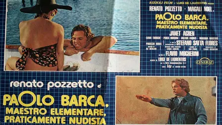 Paolo Barca, maestro elementare, praticamente nudista