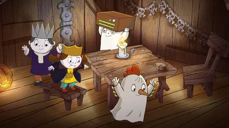 Lilla spöket Laban spökar igen