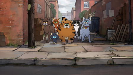 Gatos callejeros de Ricky Gervais
