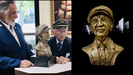 Two Heads Are Better Than One: Making of the Ben Ferencz Bust