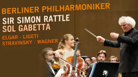 Sol Gabetta&Sir Simon Rattle in Baden-Baden 2014