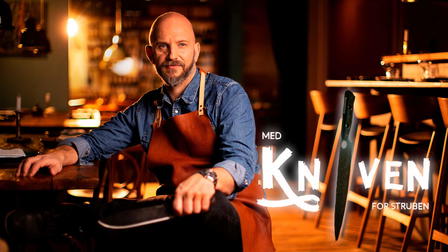 Med kniven for struben