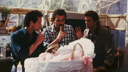 Tre mand og en baby