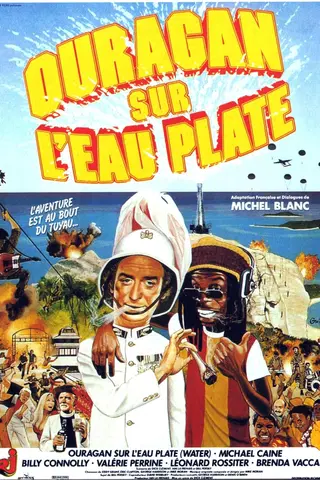 Ouragan sur l'eau plate