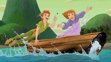 Peter Pan i Tillbaka till landet Ingenstans