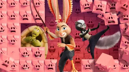 Chickenhare and the Secret of the Groundhog