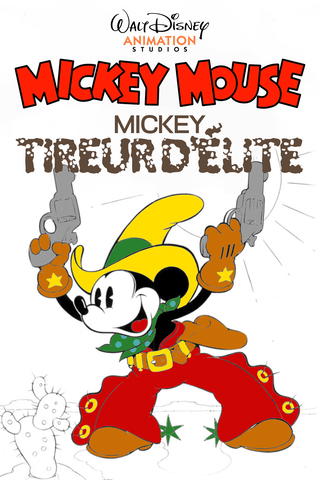 Mickey tireur d'élite