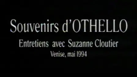 Souvenirs d'Othello