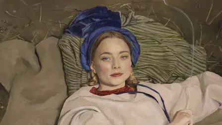 La Jeune fille et les paysans
