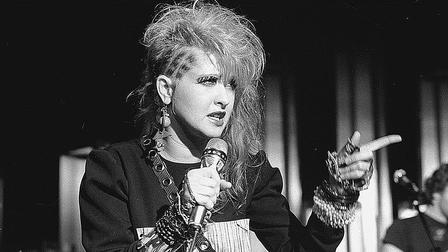Cyndi Lauper In Paris