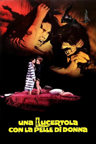 Una lucertola con la pelle di donna