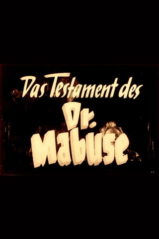 Dr. Mabuses testamente