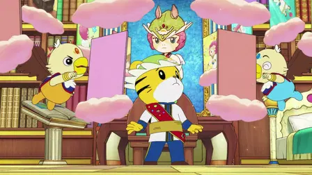 Shimajiro and the Sparkle Kingdom Prince